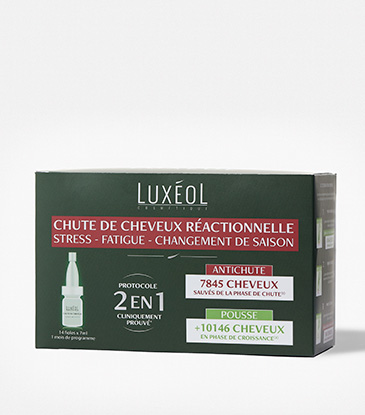 Luxéol Chute de cheveux réactionnelle - Luxéol.com