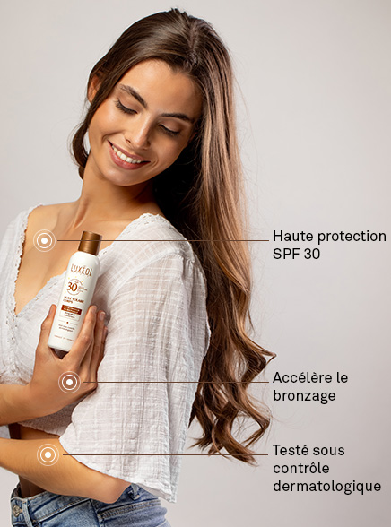 Les actions Huile solaire corps SPF 30