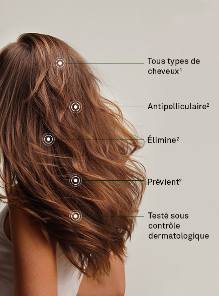 Les actions Shampooing Antipelliculaire