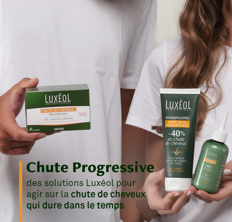 Nouveauté chute de cheveux progressive