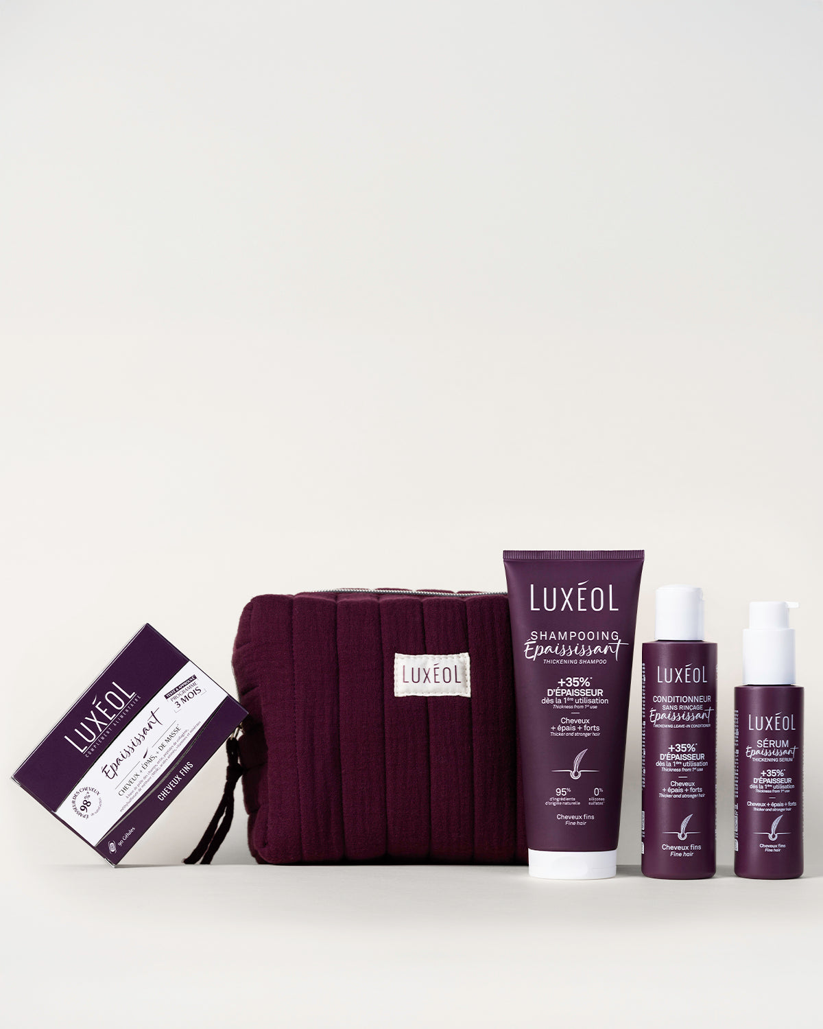 Routine Épaississant Cheveux Gras In & Out