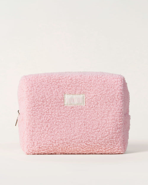 Trousse bouclette rose
