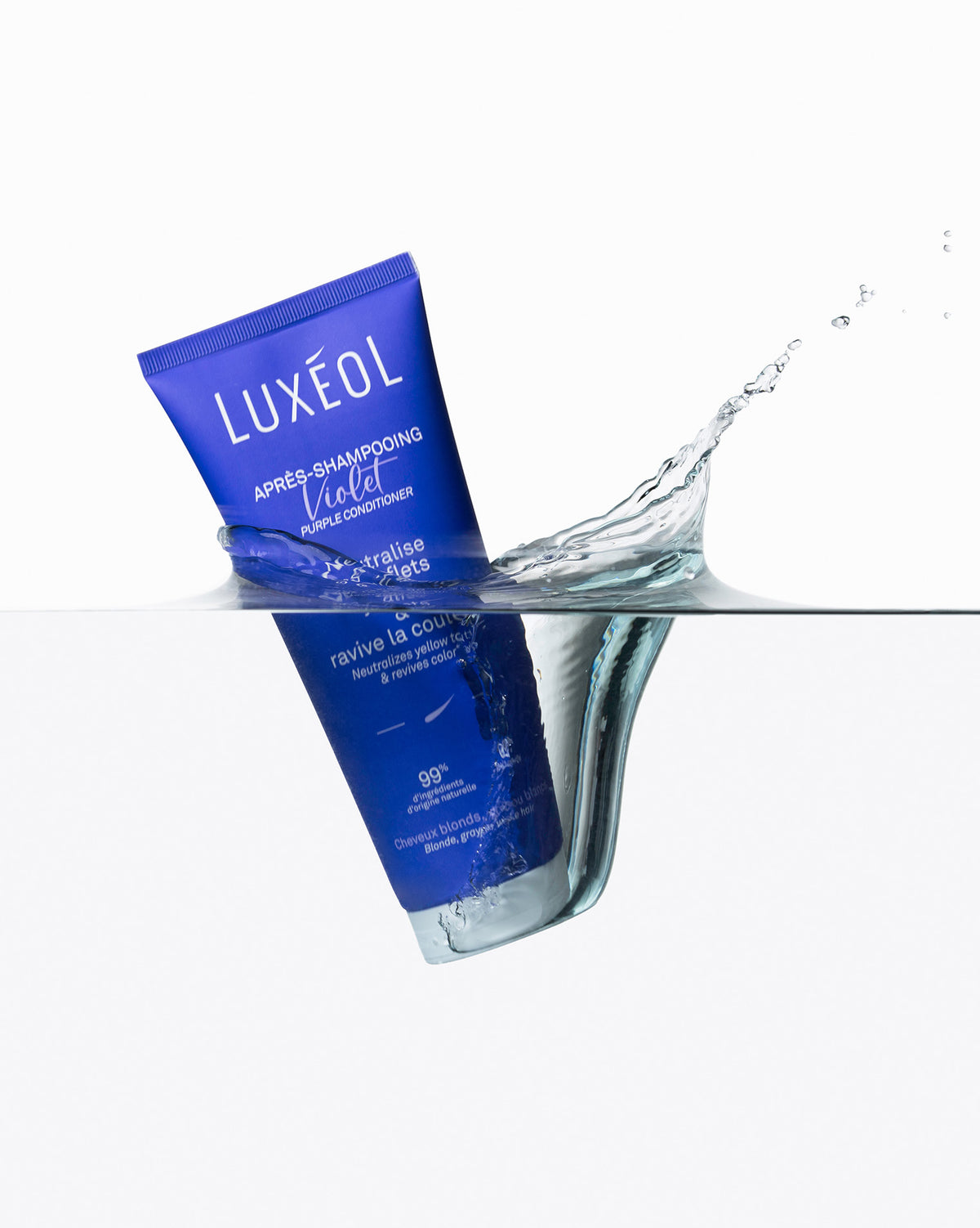 Acondicionador morado