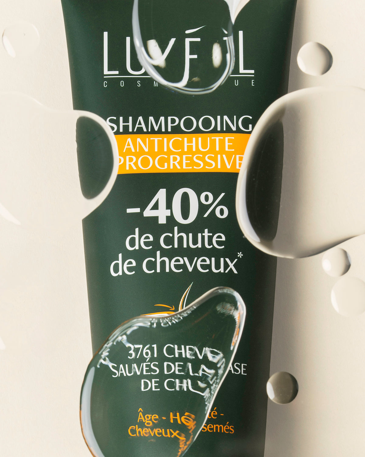 Shampooing antichute progressive