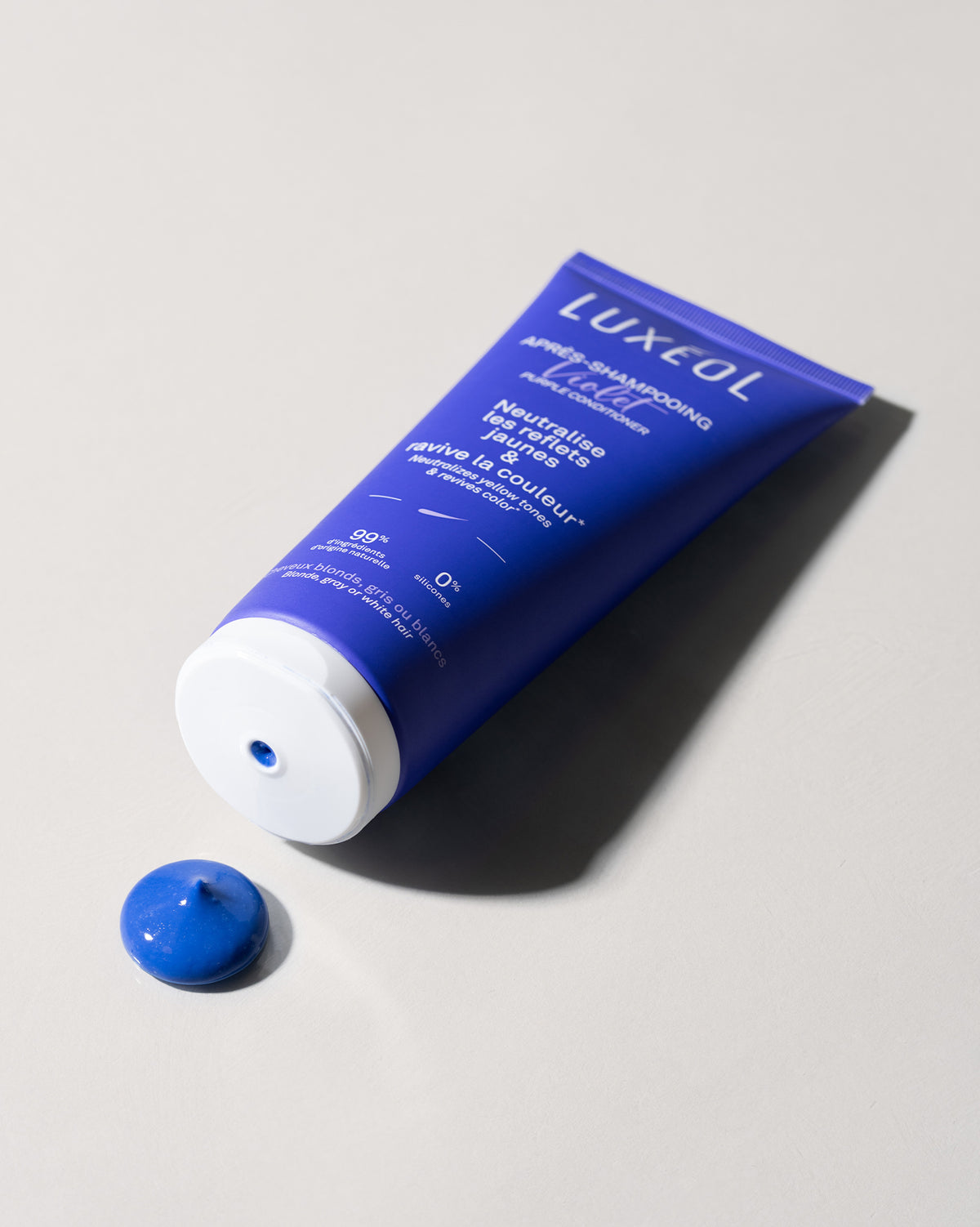 Acondicionador morado