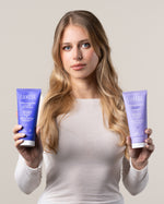 Acondicionador morado