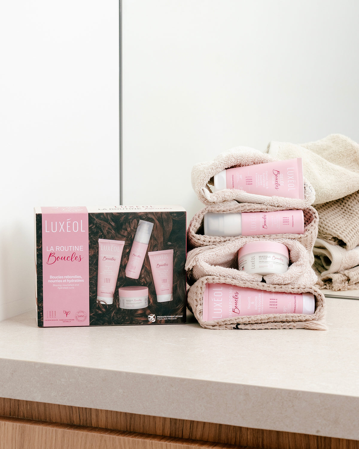 Reiseset Locken-Routine